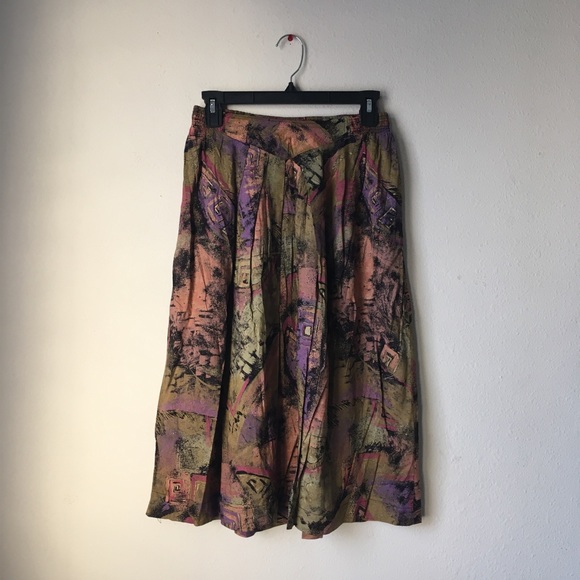 Vintage Dresses & Skirts - Vintage Skirt with One Pocket
